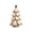 Z4-5.51-inch, variant on Fall Cornucopia Basket, 11.02-inch Horn of Plenty Harvest Decor, Reusable Imitation Vine Dining Display, Wicker Grapevine Basket for Thanksgiving Christmas Harvest Table Centerpiece,Brown-1Pcs