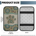 thumbnail image 5 of Yuyamidu Boho Center Console Covers for Car Sedan Van Dog Paw Car Center Console Cushion Pad Anti-Scratch Auto Armrest Cover Flannel Car Comfort Accessories, 5 of 7