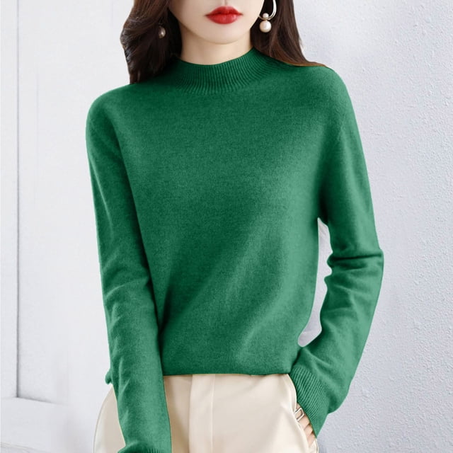 TINZ Femmes Pur Manches Longues Col Rond Doux Chaud Hauts Thermiques Longs pour Garçons Pack de sous-Vêtements Thermiques Hauts Thermiques Doublés pour Femmes