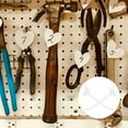 thumbnail image 1 of CTIRCHIU 50PCS Wall Pegs Transparent Plastic Wall Pegs for Display Purposes, 1 of 8