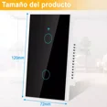 thumbnail image 2 of Interruptor Inteligente Touch Wi-fi De 2 Vías Sin Neutro, 2 of 8