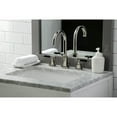 thumbnail image 3 of Kingston Brass FSC8929CKL Kaiser Widespread Bathroom Faucet with Brass Pop-Up, Polished Nickel, 3 of 8
