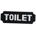 thumbnail image 4 of Señal para Puerta de Baño Shamjiam Estilo Tradicional Color Negro, 4 of 8
