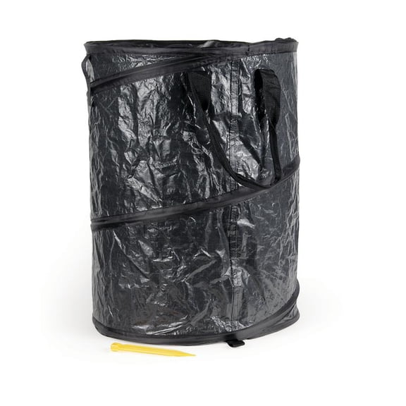 Camco 42893 Pop-Up Utility Container - Features a Sturdy Frame for 30-gallon Bags, 18" x 24"