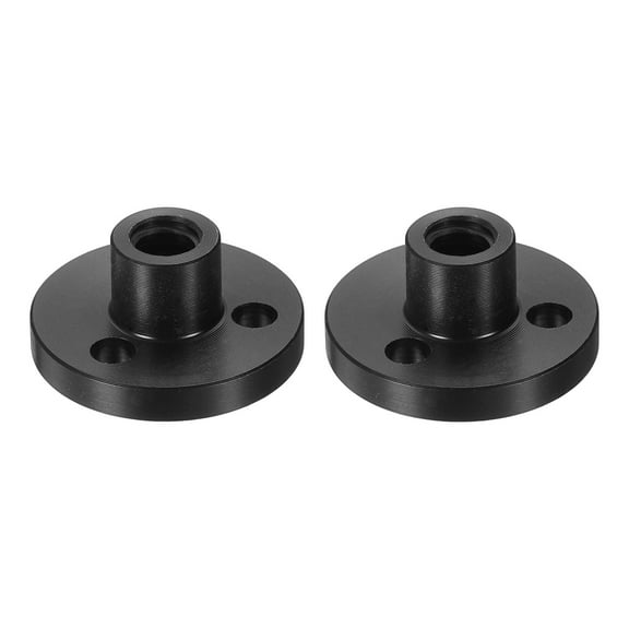 2Pcs Tr5x2 T5 Screw POM Nut (Acme Thread, Pitch 1mm, 2mm, 2 Starts) Diameter 5mm POM Plastic Nut for T5 Screw of 3D Printer Z Axis