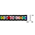 thumbnail image 2 of Bohemian Aum Colorful Stones Unisex Beaded Bracelet, 2 of 4
