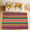 Multicolour 1, variant on CURLYOOT Mexican Area Rugs 5'x7' Washable Rug Large Living Room Rug Non Slip Abstract Aztec Gradient Lines Indoor Floor Carpet for Dining Room Bedroom Home