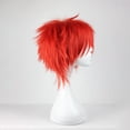 thumbnail image 3 of Unique Bargains Human Hair Wigs for Women Short Wigs with Wig Cap Red, 3 of 6