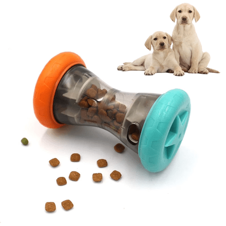 Treat Dispensing Dog Toys for Large Dogs Interactive Puzzle Slow Feeder Stimulating Roll and Squeak Dog Toys