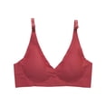 thumbnail image 1 of Sous-vêtements à Rayures Douces en Gelée Sans Marque pour Femmes Sans Anneau Bretelles Doubles Fixes Quatre Boucles Rassemblées pour Collecter par Pass Anti-Affaissement, 1 of 5