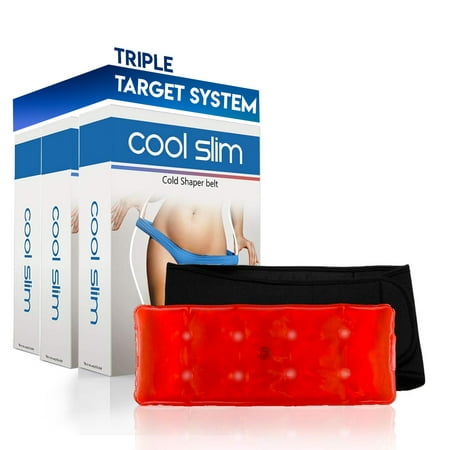 Fat Freezing System - Freeze Fat Cells at Home - Easy Fat Loss with Cold Body Sculpting Wrap Belt - Shrink Tummy and Shape Stomach with Our Fat Freezing Home Waist (Best Way To Shrink Your Stomach)