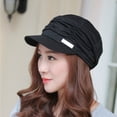 thumbnail image 3 of Yirtree Women Newsboy Cabbie Cap Beret Hats Baseball Cap Painter Visor Hats for Women, 3 of 8