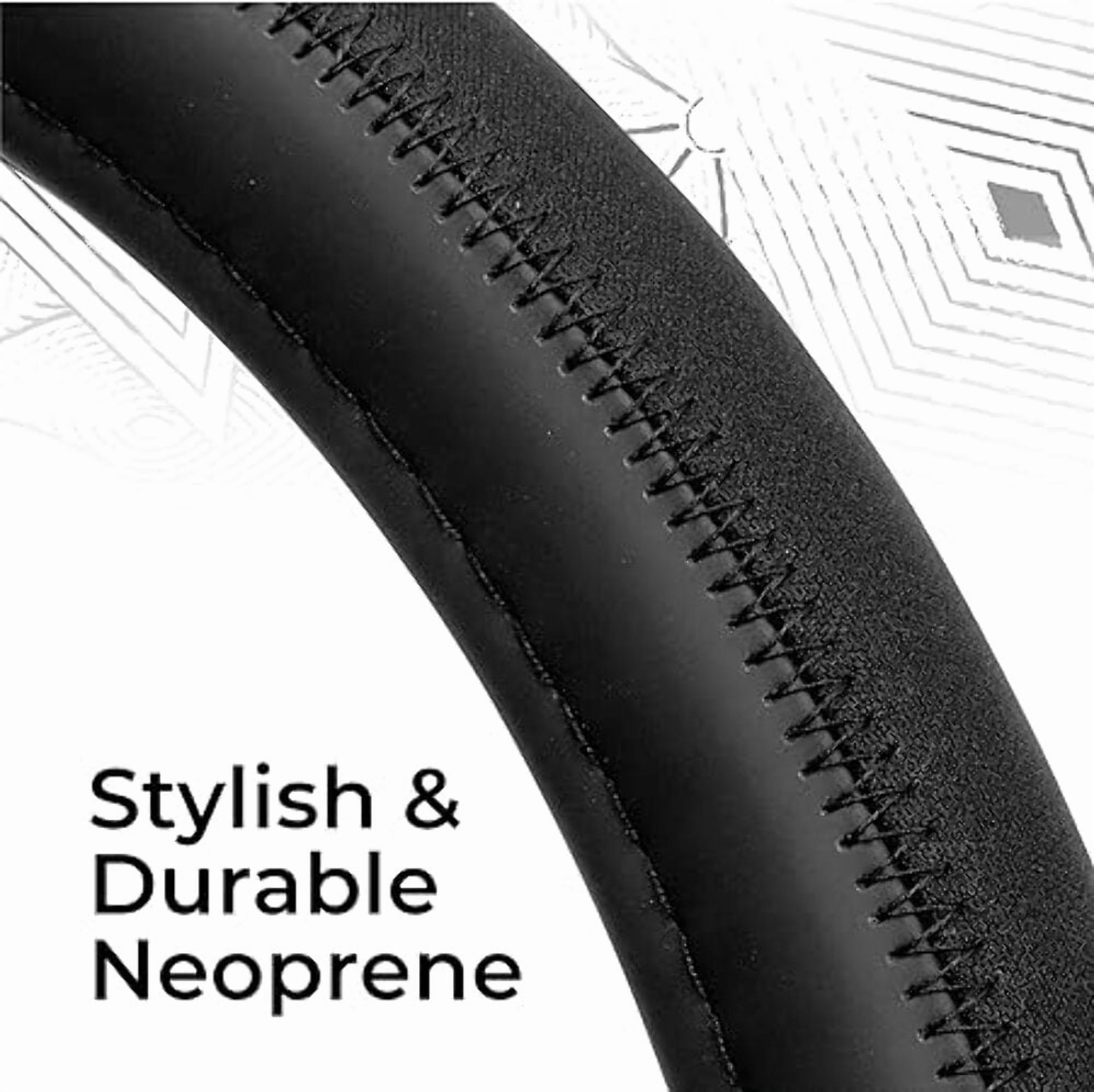 Bell Automotive 22-1-97505-9 Body Glove Smoothie Steering Wheel Cover, Black