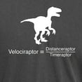 thumbnail image 3 of CafePress - Velociraptor Funny Science T Shirt - Mens Comfort Colors Shirt, 3 of 5