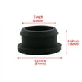 thumbnail image 2 of 4PCS Black Snap Rubber Grommet Plug Mount for Electrical Box Cable Pipe, 2 of 5
