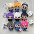 thumbnail image 2 of Blue Lock Key Chain Plush Toy Pendant Nagi Seishiro Chigiri Hyoma Gagamaru Gin Action Figure Soft Bag Pendant Gifts, 2 of 5