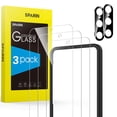 thumbnail image 1 of Protector de pantalla SPARIN para Galaxy S23, 6.1 pulgadas, vidrio templado 9H, paquete de 3+2, 1 of 7