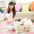 thumbnail image 2 of Peluche de oso Polar blanco, muñeco de peluche suave, 20cm, 25cm, 35cm, 45cm, 1 unidad, envío gratis, 2 of 4