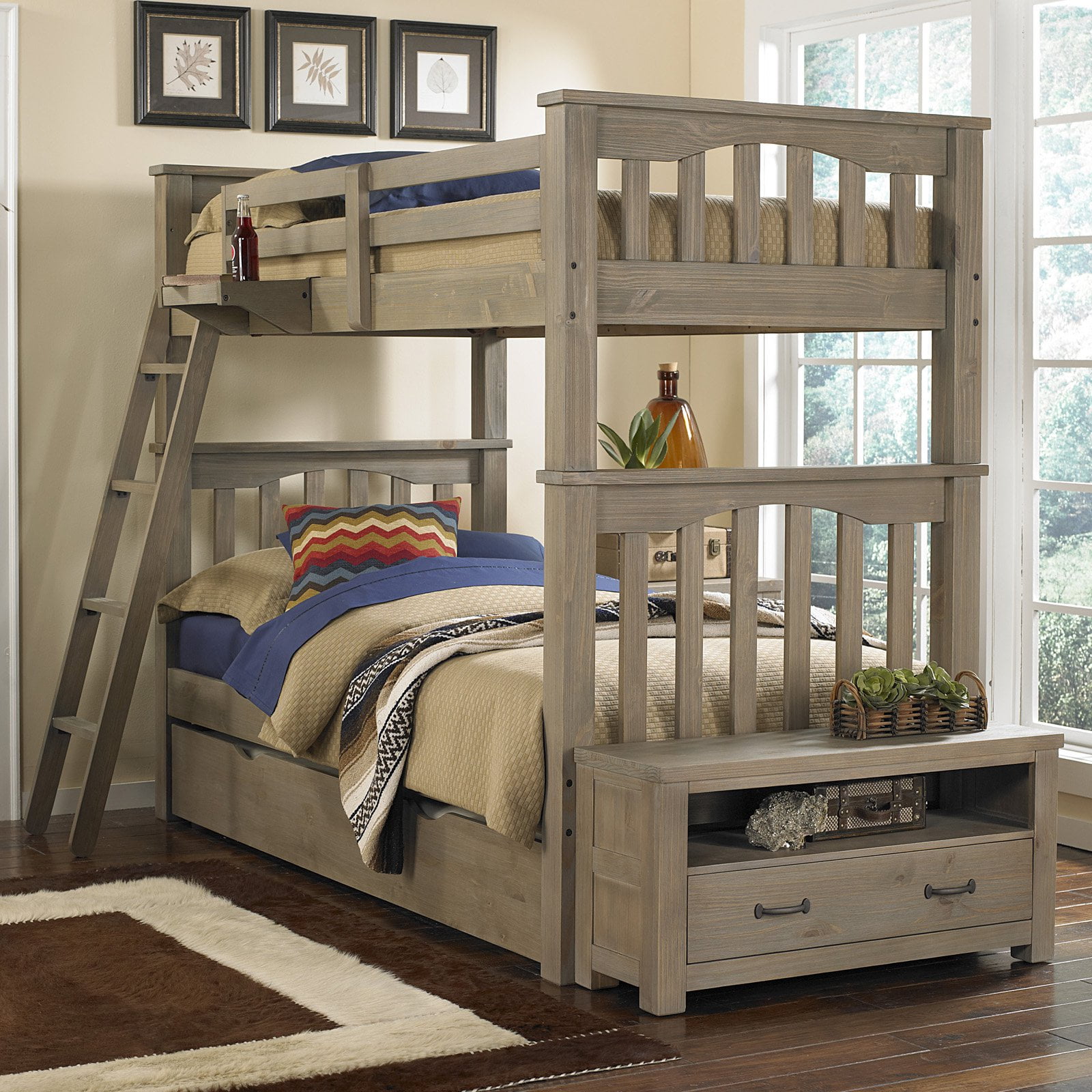 Ne Kids Highlands Harper Twin Over Bunk Com