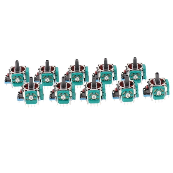 Seitruly L R Analog Joystick Control 3D Rocker Pieza de repuesto para PS3 Videojuegos y accesorios Tipo 1 10 piezas
