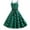 Green, variant on Women 50's 60's Polka Dot Dresses, Womens Spaghetti Straps Princess Camisole Dress Wedding Cocktail Party Swing Tea Dress