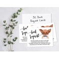 thumbnail image 4 of Inkdotpot 30Fox Jungle Animals Baby Shower Book Request Cards Bring A Book Instead Of A Card Baby Shower Invitations Inserts Games, 4 of 6