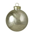 thumbnail image 4 of Northlight 2-Finish Glass Ball Christmas Ornaments - 2.5" (60mm) - Gold - 9ct, 4 of 5