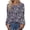 Black Navy Floral, variant on Blouses for Women Henley Long Sleeve Shirts Dressy Casual Fall Tops Work Blouses