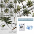 thumbnail image 2 of Tropical Trees Blackout Curtains for Bedroom, Summer Palm Trees Botanical Vintage Green Thermal Insulated Kitchen Drapes with Grommets, Light Blocking Window Treatment, 2 Panels 42" x 45", 2 of 7