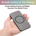thumbnail image 4 of Uxcell Magnetic Sticker Ring, 8 Pack Universal Magnetic Adapter Ring Metal Magnet Wireless Charging Conversion Kit for Mobile Phone Case Wireless Charger (Green), 4 of 7