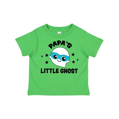 

Inktastic Cute Papa s Little Ghost with Stars Gift Toddler Boy or Toddler Girl T-Shirt