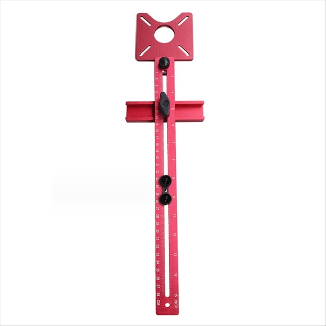 Base de Soporte Ranura Fresado para Recortadora, Guía Borde, Posicionamiento, Tabla Cortar Circular, Herramienta, Fresadora, Plantilla Pulgadas y cm A