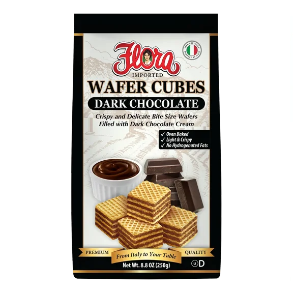 Dark Chocolate Wafer Cubes