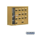 thumbnail image 1 of SalsburyIndustries 19148-14GSC Cell Phone Storage Locker With Front Access Panel - 4 Door High Unit, Gold, 1 of 1