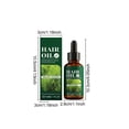 thumbnail image 3 of Pisexur Belleza Maquillaje Aceite capilar para cabello graso con extracto de hierba y hojas. Suero nutritivo para el control del frizz para cabello seco y encrespado. 30 mlpara mujeres y hombres, 3 of 9