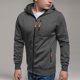 thumbnail image 1 of Cowsor Boy's Fleece Hoodie Casual Long Sleeve 1/4 Zipper Pullover Sweatshirts, 1 of 7