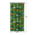 thumbnail image 5 of Green Dinosaurs Jurassic Pattern Shower Curtain 36"x72" ,Bathroom Decorative Shower Curtains Set with 12 Hooks,Modern Waterproof Washable Shower Curtain, 5 of 6