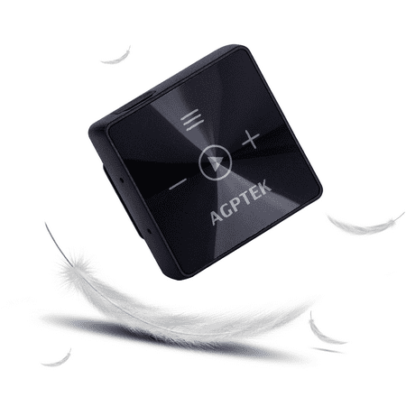 AGPTEK A15 8GB Bluetooth HIFI Music Player, Wireless 4.2 Receiver with Mini Clip for Outdoor