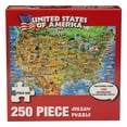 thumbnail image 2 of Maestral United States Illustrated 250 Piece Jigsaw Puzzle, 2 of 2