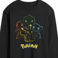 thumbnail image 3 of Pokémon - Group Outline - Men's Long Sleeve T-Shirt, 3 of 5