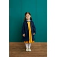thumbnail image 5 of ToTo Heros Kids Unisex Navy Cotton Trench Coat, 5 of 9