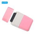 thumbnail image 3 of Unique Bargains Timbre à Rouleau de Protection contre le Vol d'Identité Timbre de Sécurité en Plastique 2 Pcs, Rose, 3 of 6