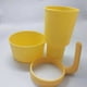 thumbnail image 3 of Inteprter Conveniente y elegante taza de paja con asa para cualquier ocasión y la tapa de la taza se puede usar como cuerpo de la taza para Barra de herramientas Verde (color sólido) 901-1000ml, 3 of 6