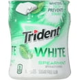 thumbnail image 3 of Trident White Sugar Free Spearmint Gum 60 Each, 3 of 4