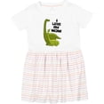 thumbnail image 3 of Inktastic I Love My Mom with Baby and Mommy Brontosaurus Girls Toddler Dress, 3 of 5