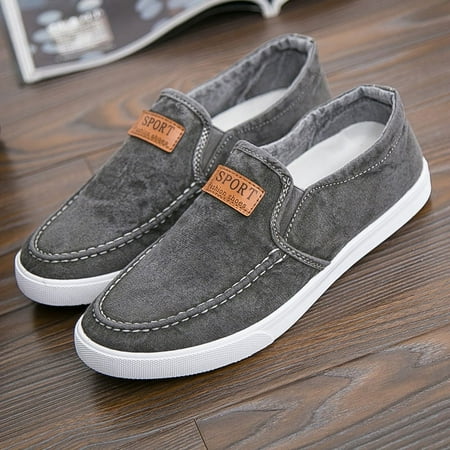 Men s Loafers Slip-on Casual Shoes Comfortable Non Slip Boat Shoes for Mens Fashion Sneakers Outdoor Walking Shoes