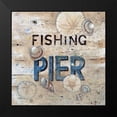 thumbnail image 2 of Fisk, Arnie 12x12 Black Modern Framed Museum Art Print Titled - Fishing Pier, 2 of 5
