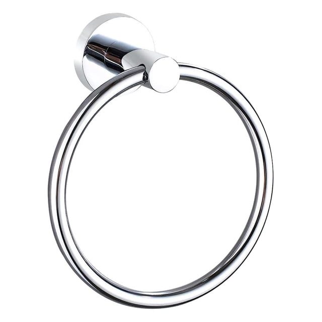 pitrice Towel Ring Fixing Rings Hanging Rack Convenient Towels Hangers for Indoor Use Hanger Stand for Home Bathroom Kitchen Use Bright color 1Set