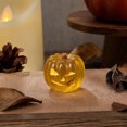 thumbnail image 6 of Halloween Decor Glow in the Dark Luminous Resin Pumpkin Ornaments Mini Figurines Waterproof for Spooky Party Favors Home Accents and DIY Crafts by MPOISVA, 6 of 7