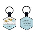 thumbnail image 3 of Hexagonal Silicone Pet Collar with Double Engraved Identity for Loss Prevention and Outdoor Information Display, 3 of 7